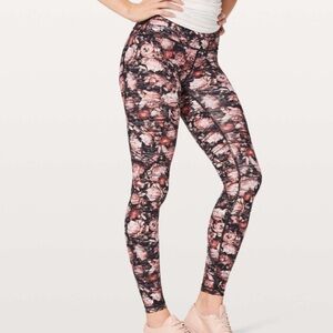 Lululemon Wunder Under Hi-Rise Tight *Nulux Peony print 8
